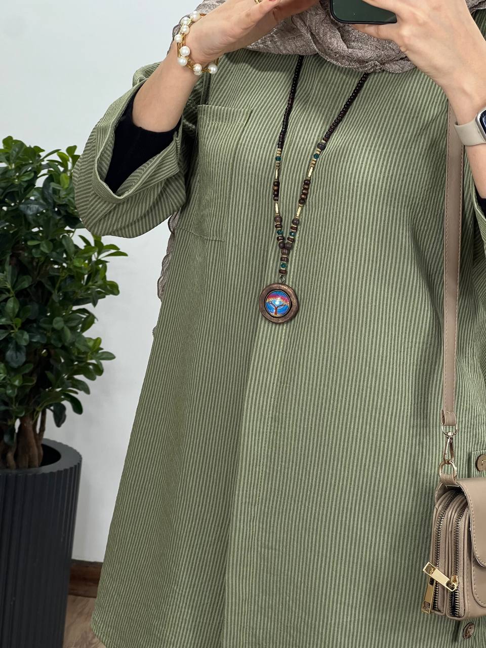 مانتو دکمه دار یکتا 9(ایراد دار)
