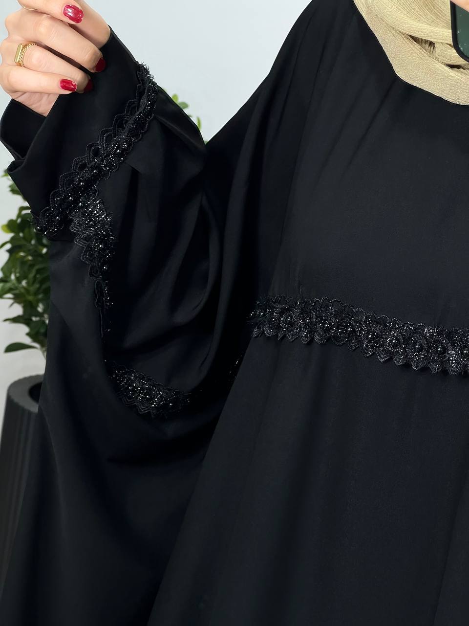 عبای بلند سوزندوزی حدیث 3