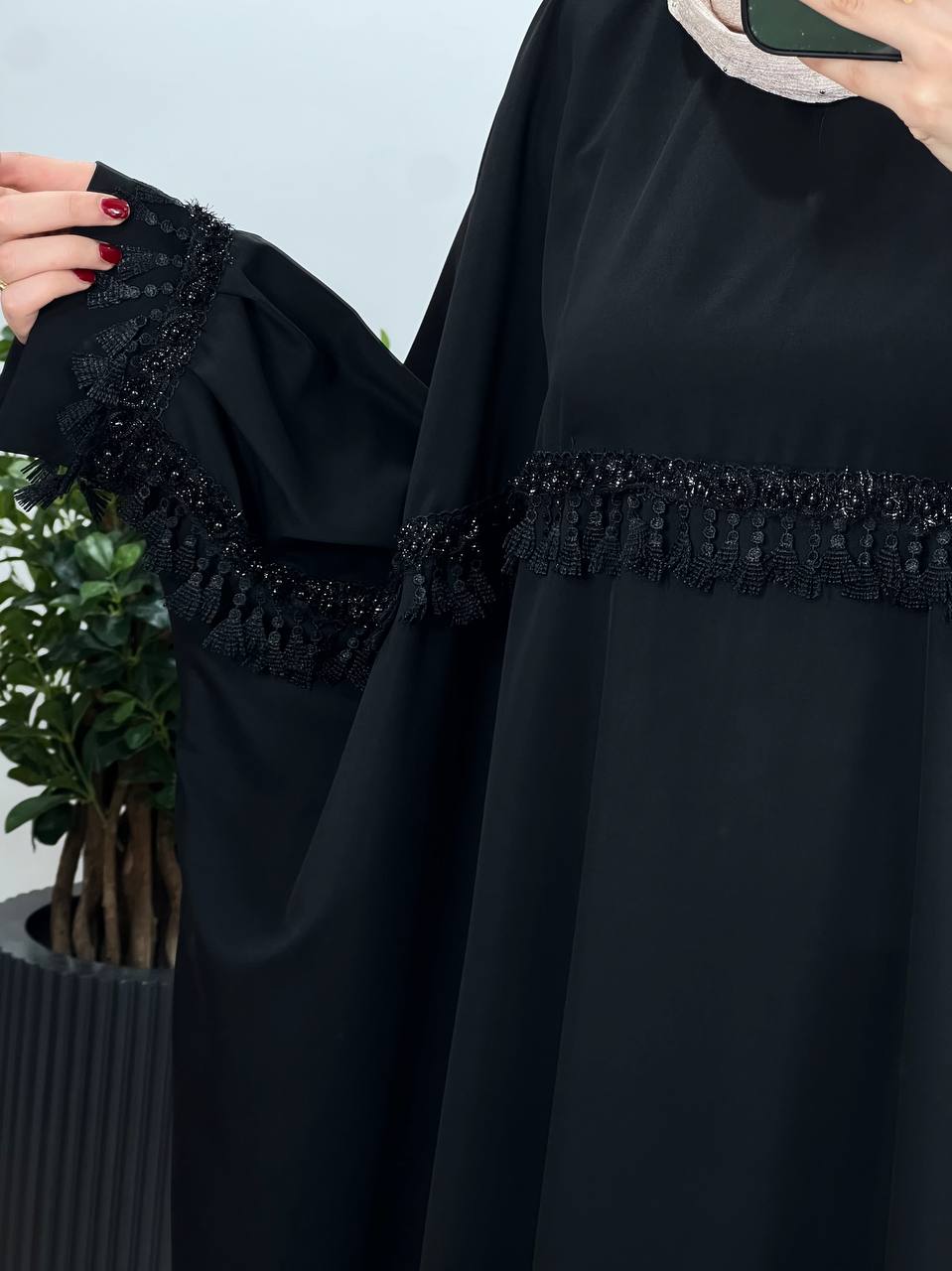 عبای بلند سوزندوزی حدیث 3