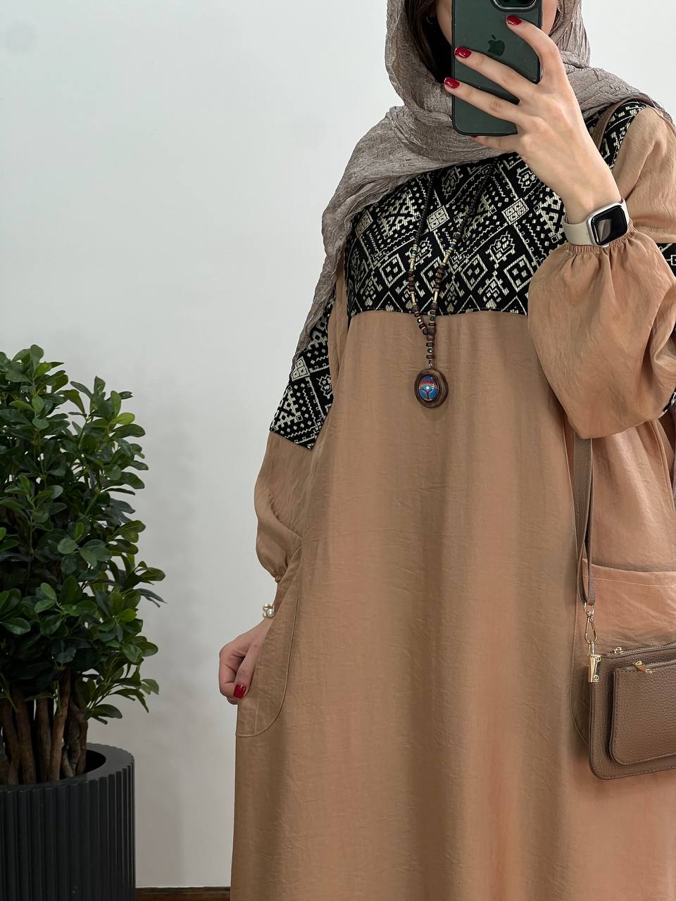 مانتو عبایی بلند چیترا 2