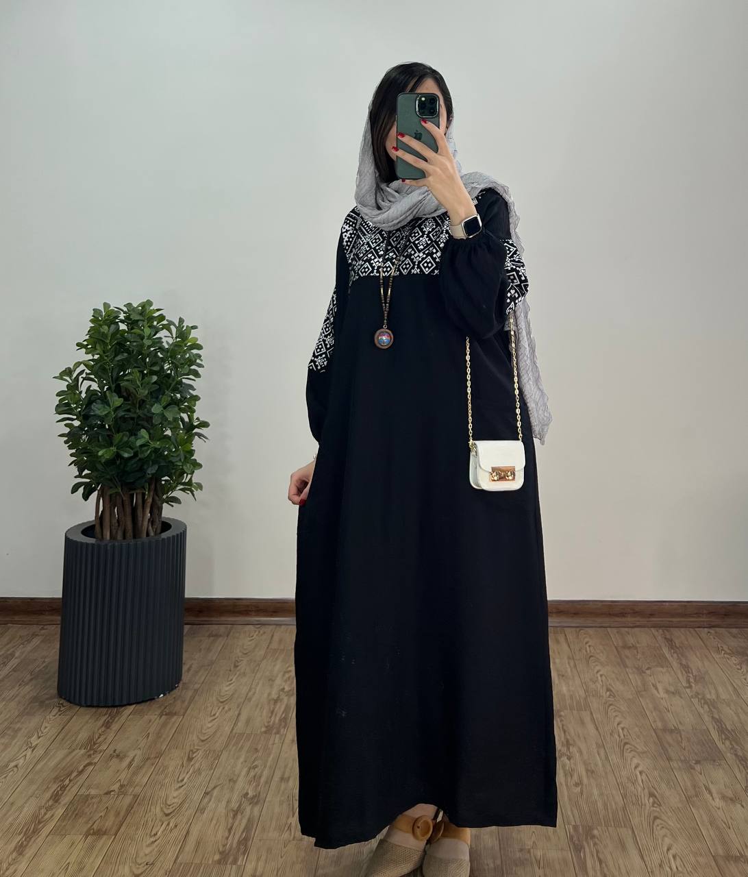 مانتو عبایی بلند چیترا 2