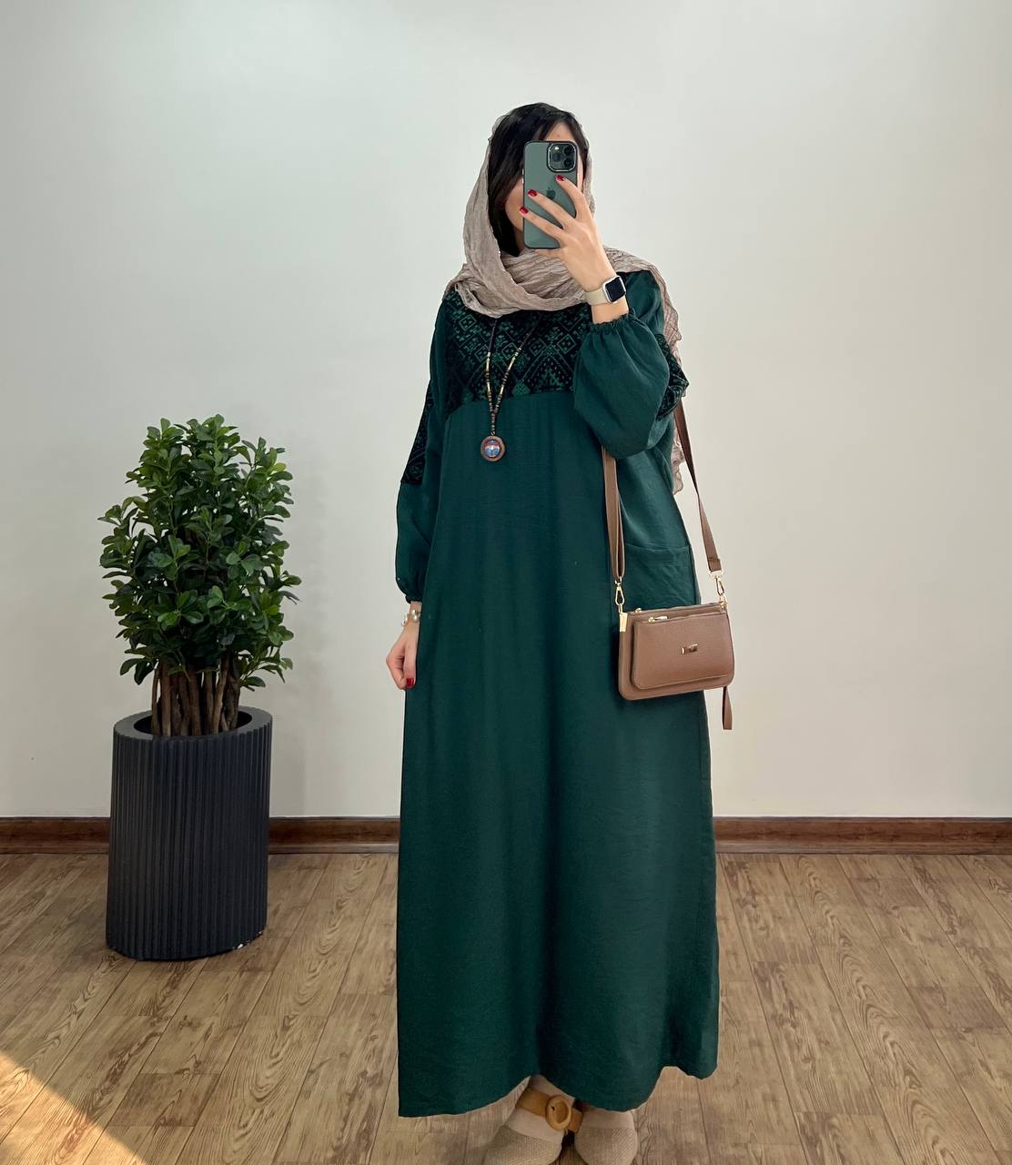 مانتو عبایی بلند چیترا 2