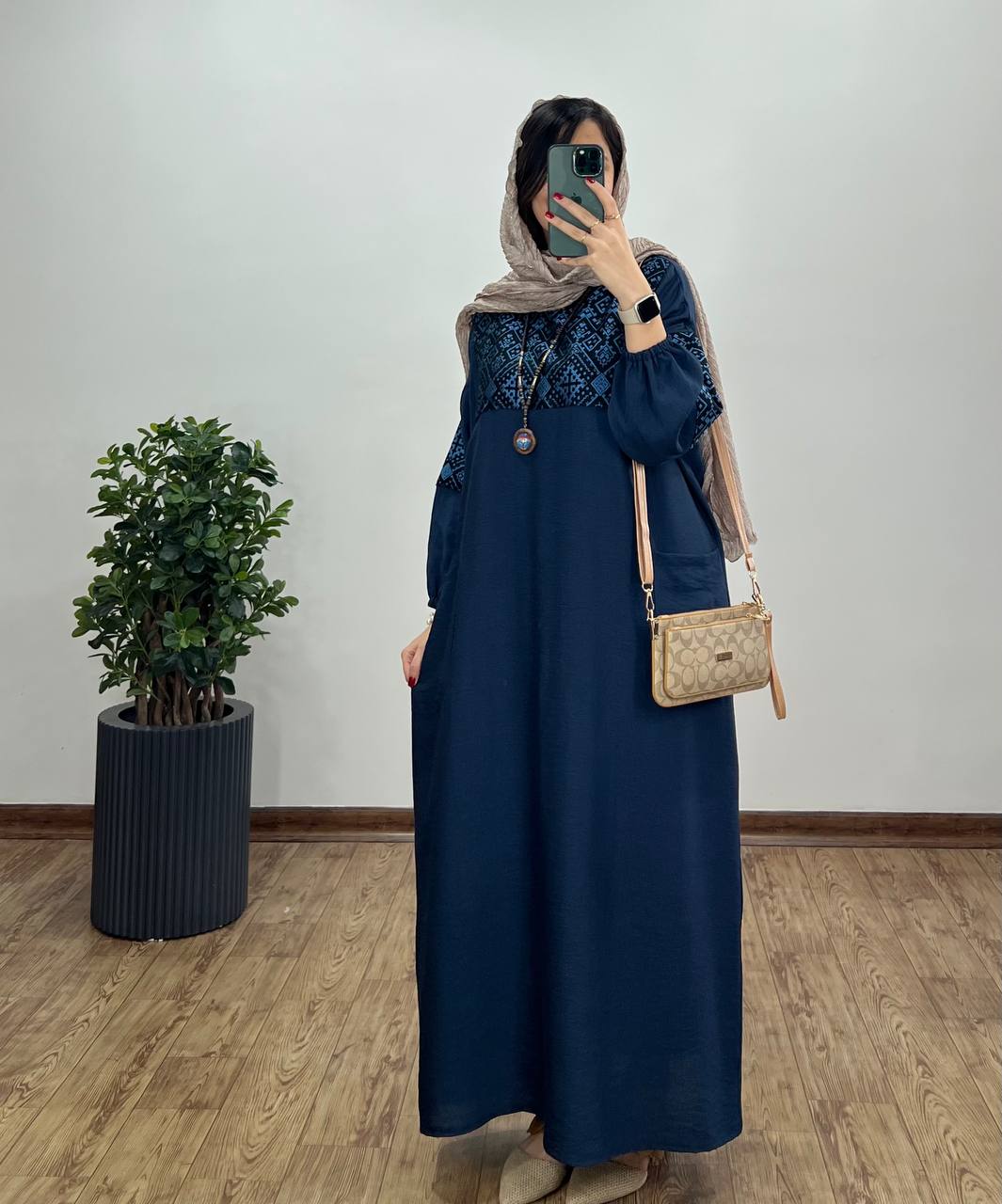مانتو عبایی بلند چیترا 2