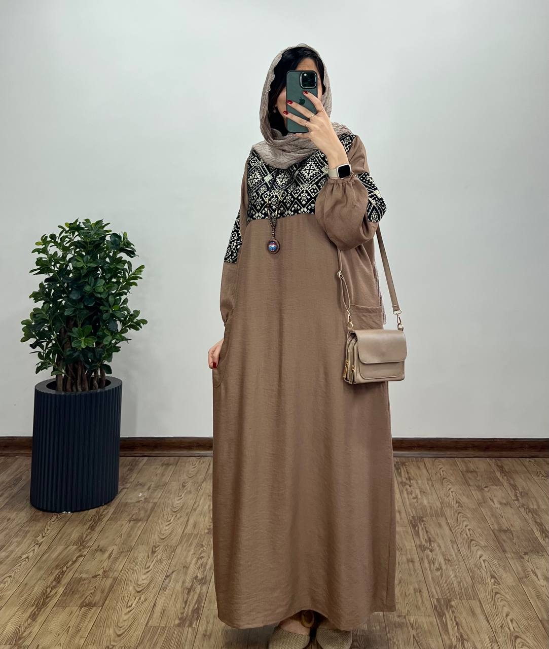 مانتو عبایی بلند چیترا 2