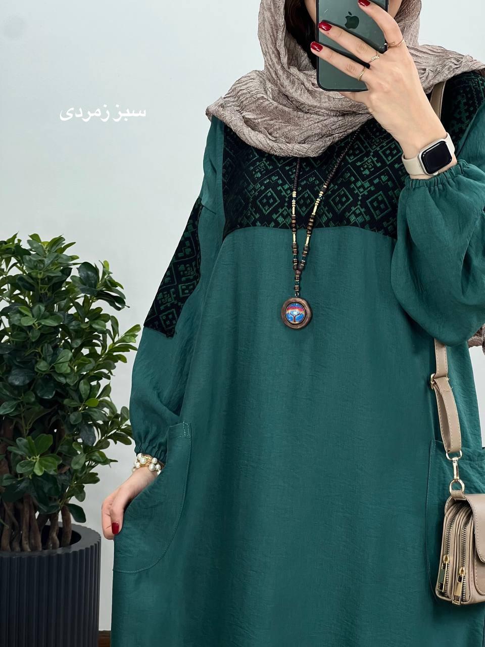 مانتو عبایی بلند چیترا 2
