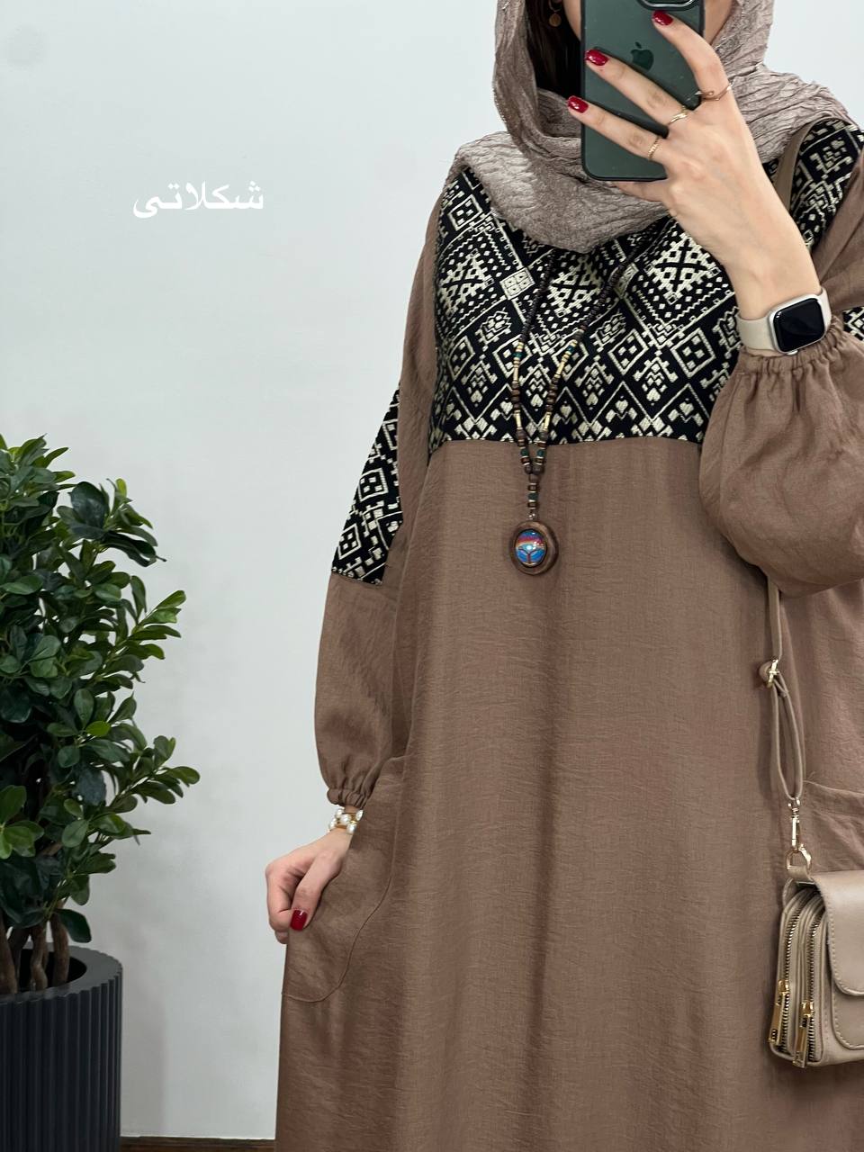 مانتو عبایی بلند چیترا 2