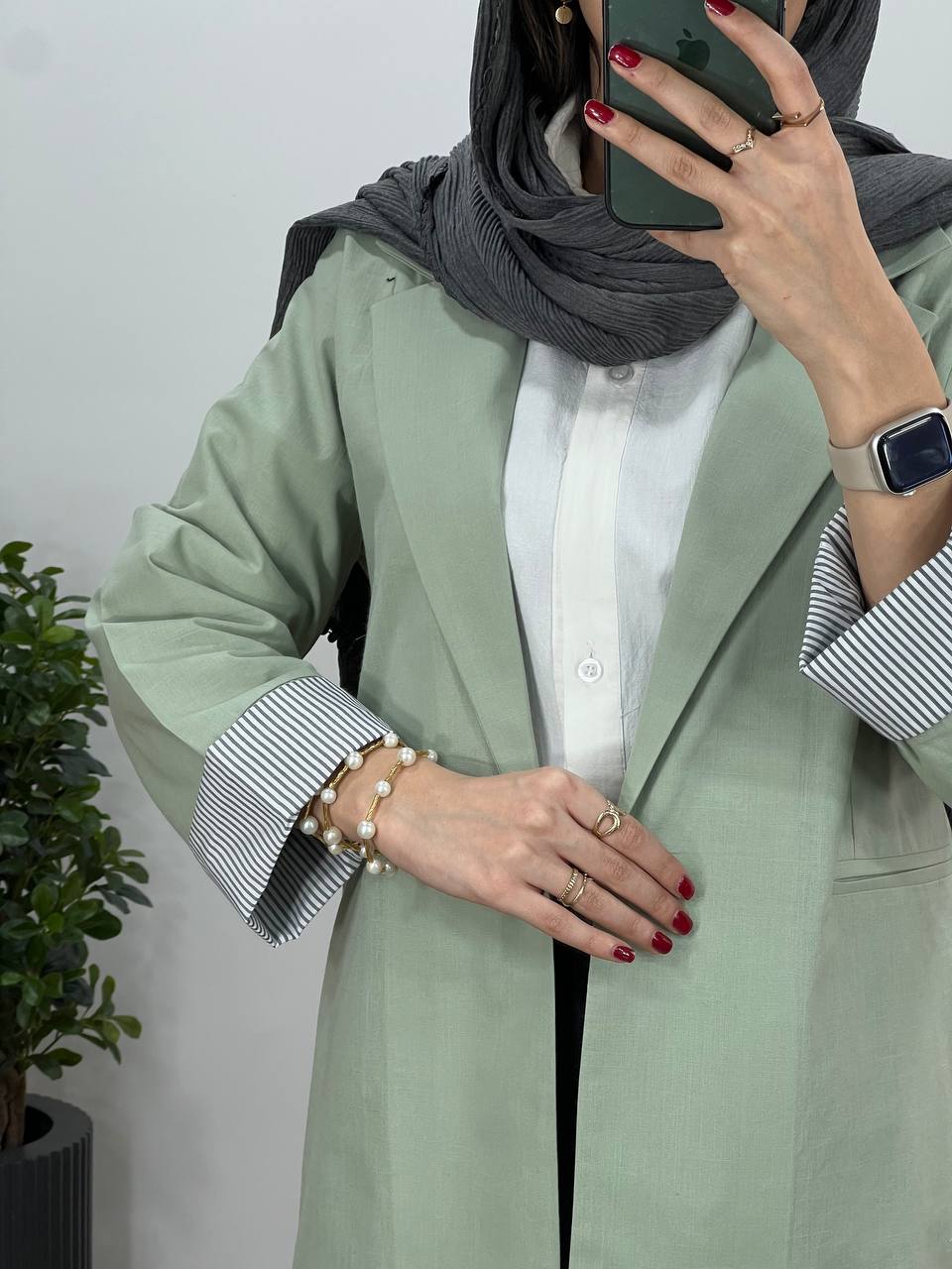 مانتو کتی لینن دلیار