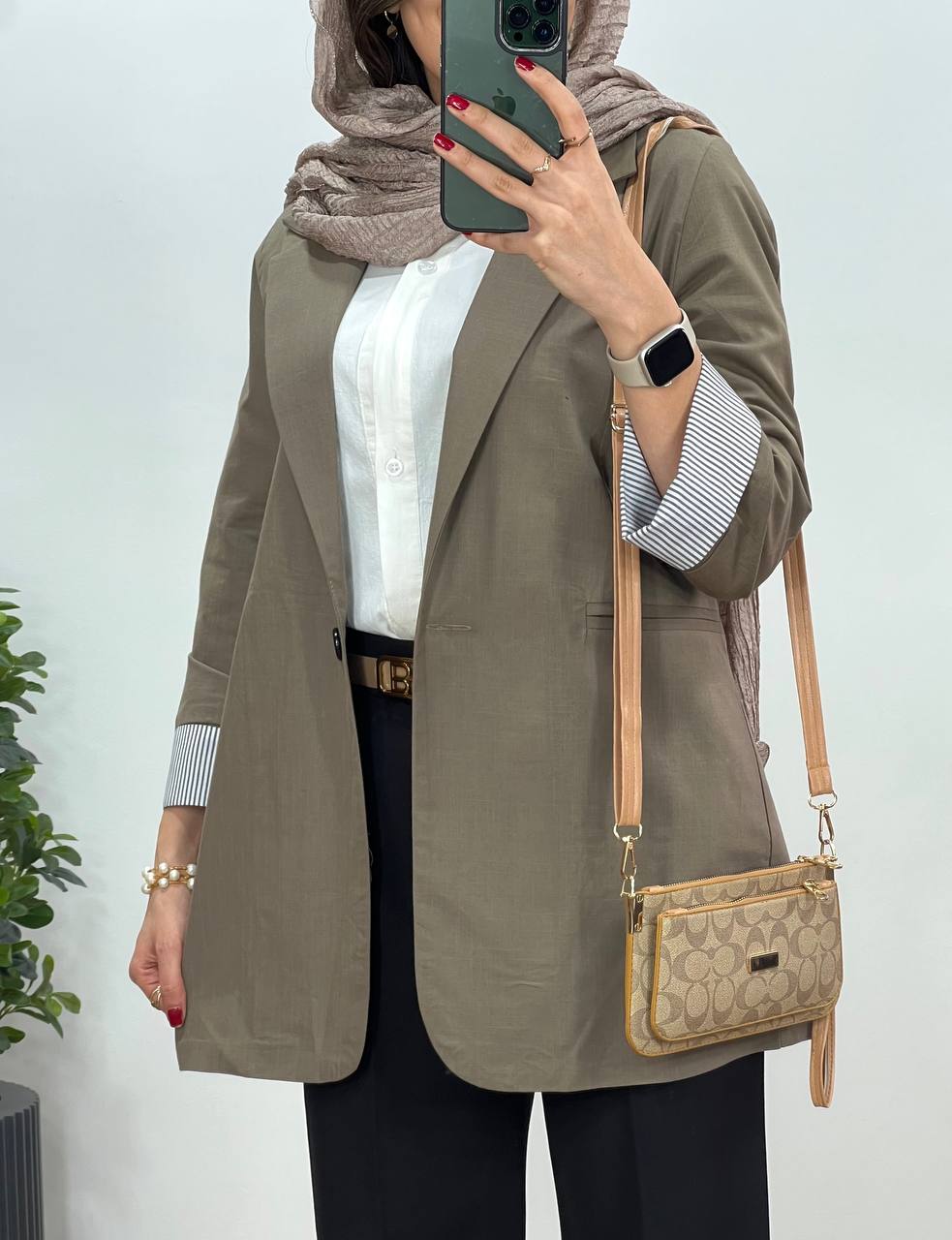 مانتو کتی لینن دلیار