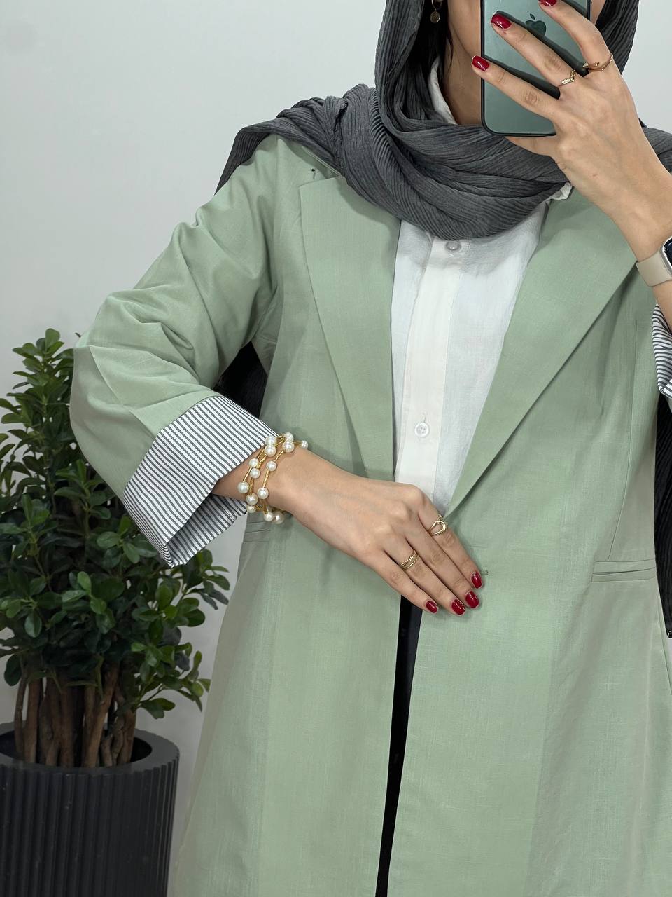 مانتو کتی لینن دلیار
