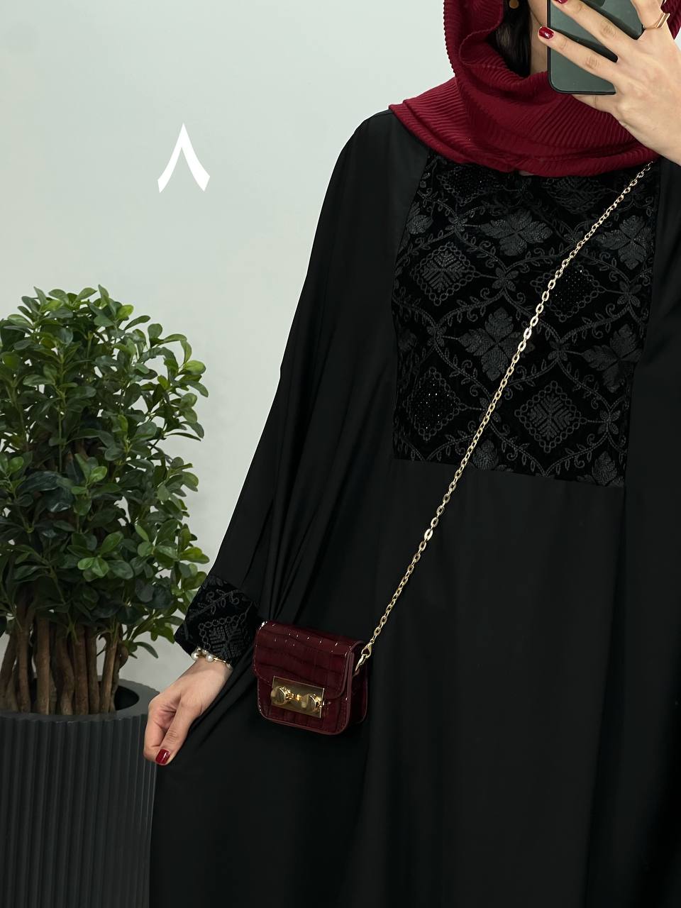 عبای بلند سوزندوزی حدیث 4