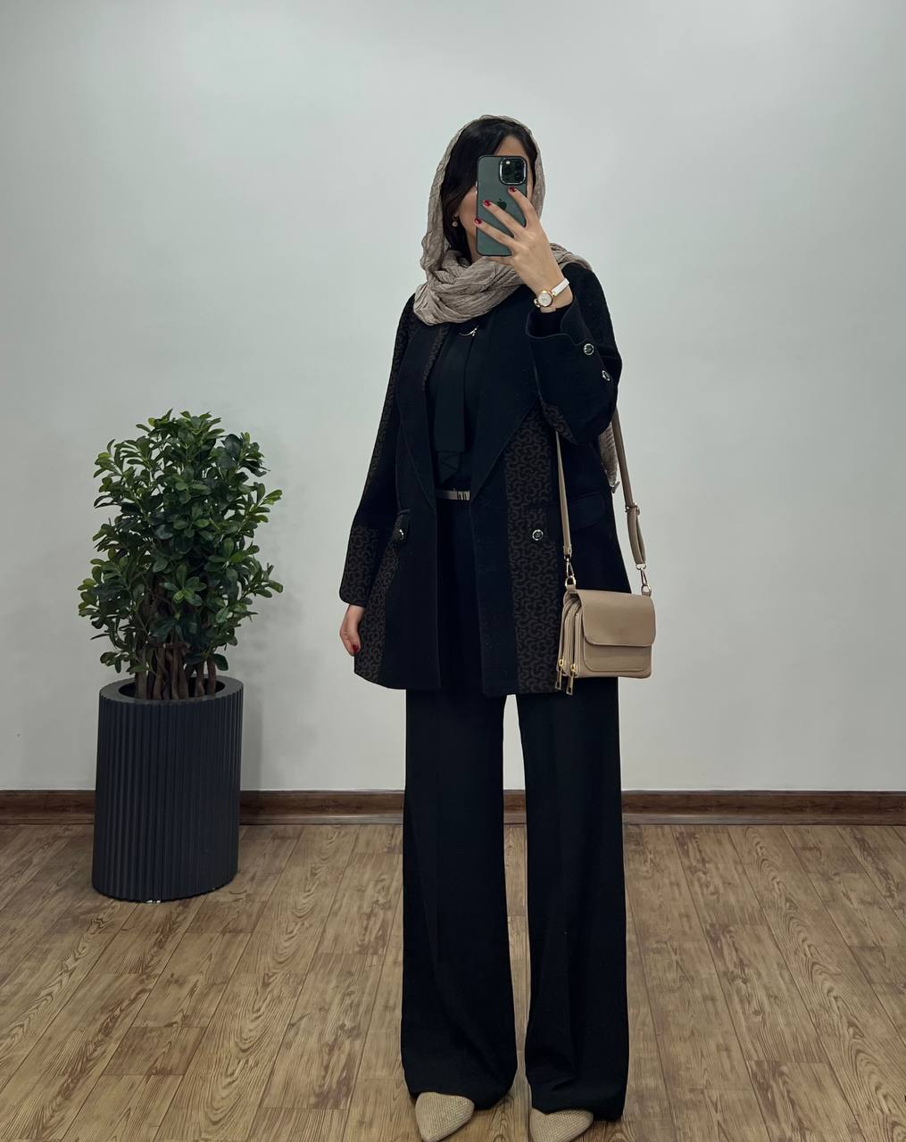 مانتو کتی ژاکارد سماوات