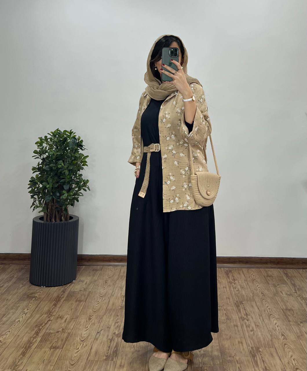 تونیک مانتویی لینن گلسا 2