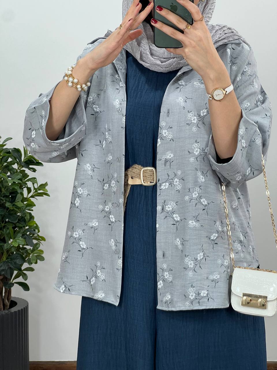 تونیک مانتویی لینن گلسا 2