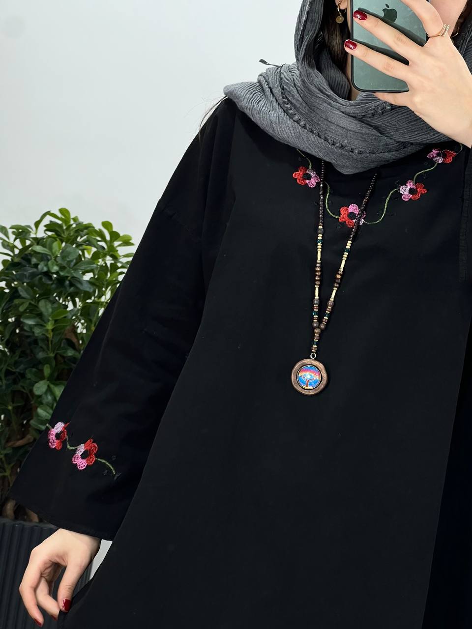 مانتو گلدوزی نرگس 2(ایراد دار)