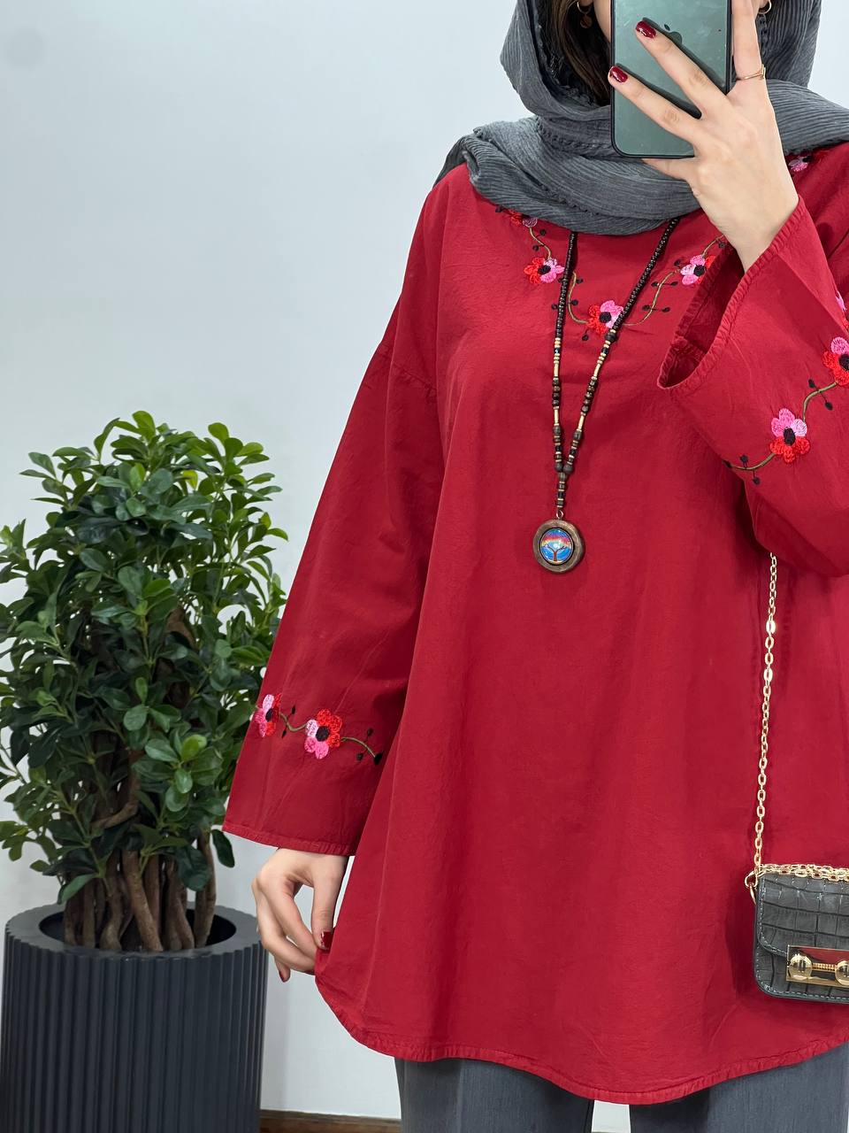مانتو گلدوزی نرگس 2(ایراد دار)