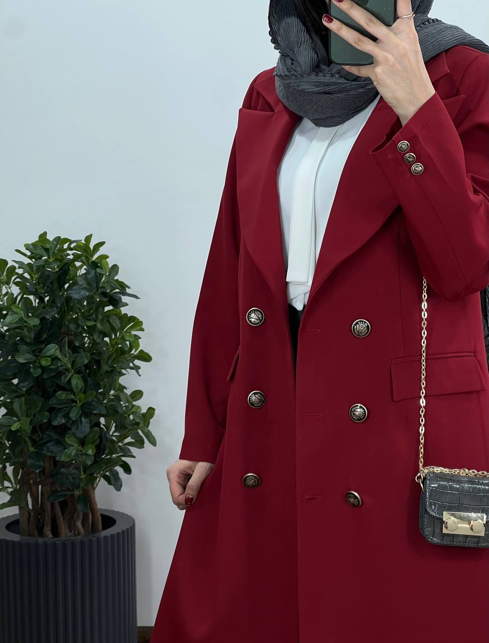 مانتو کتی بلند ساوین