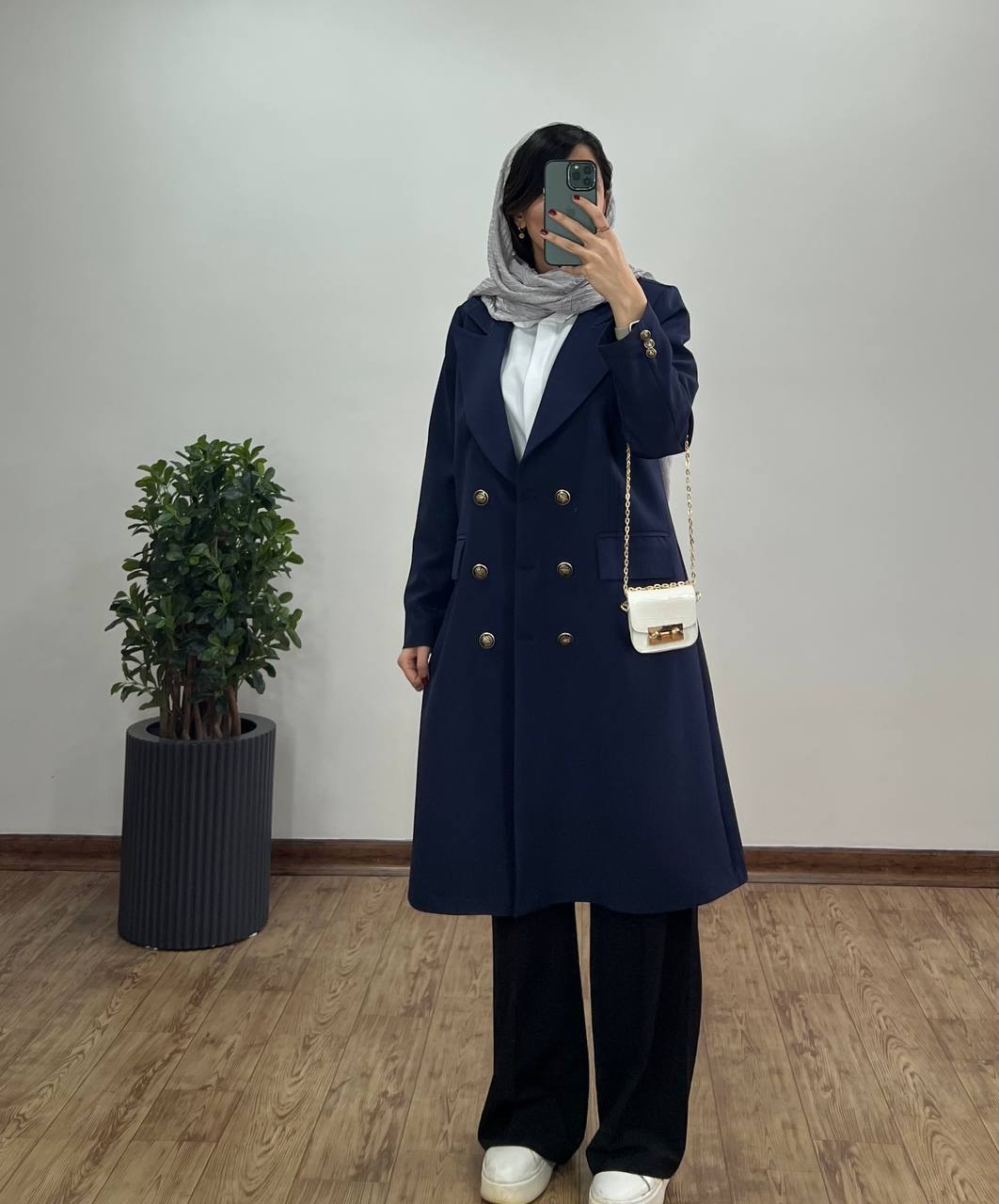 مانتو کتی بلند ساوین
