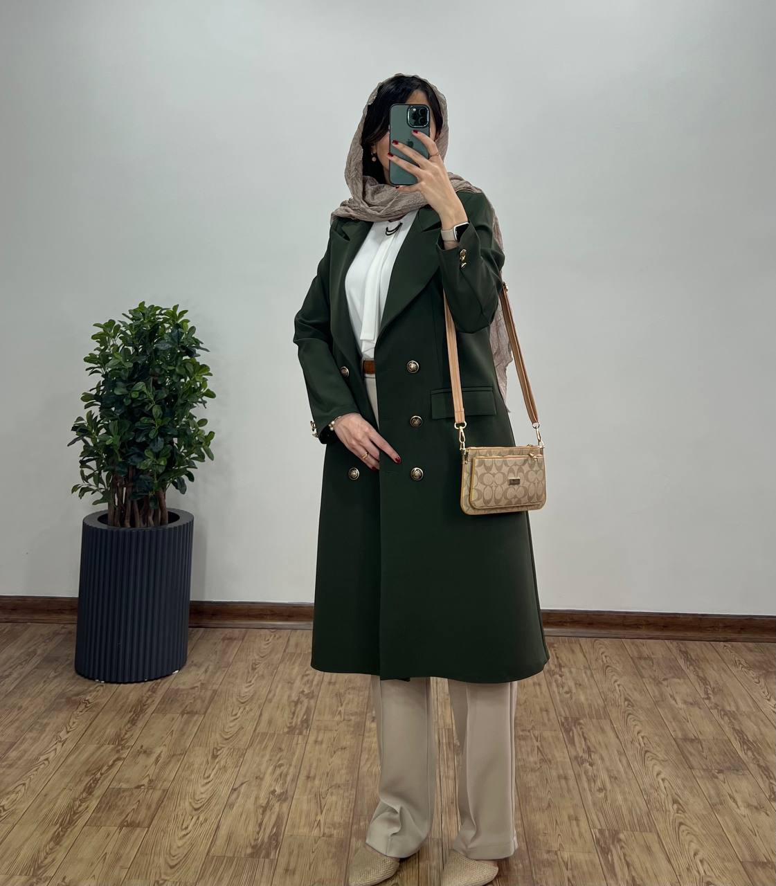 مانتو کتی بلند ساوین