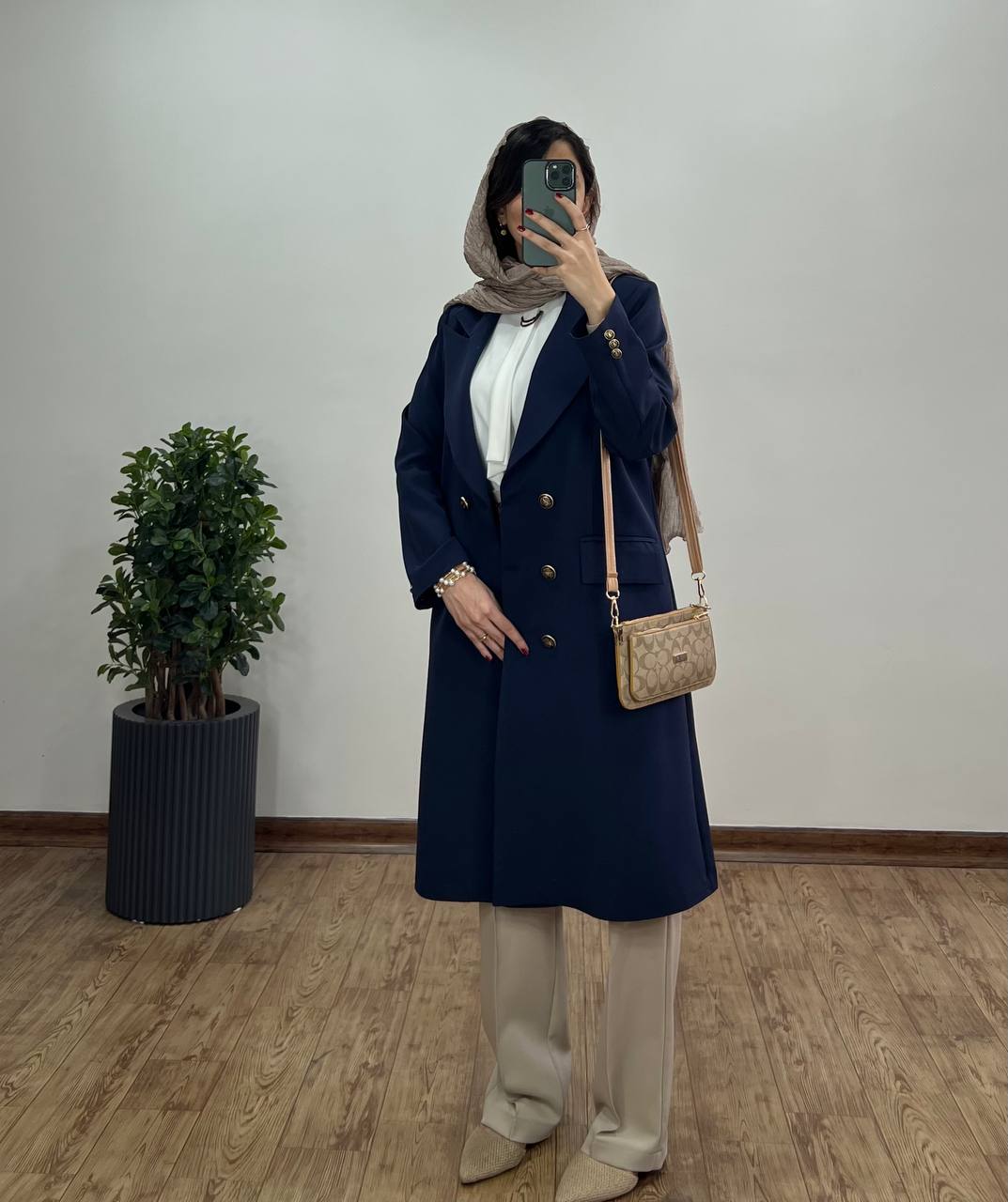 مانتو کتی بلند ساوین