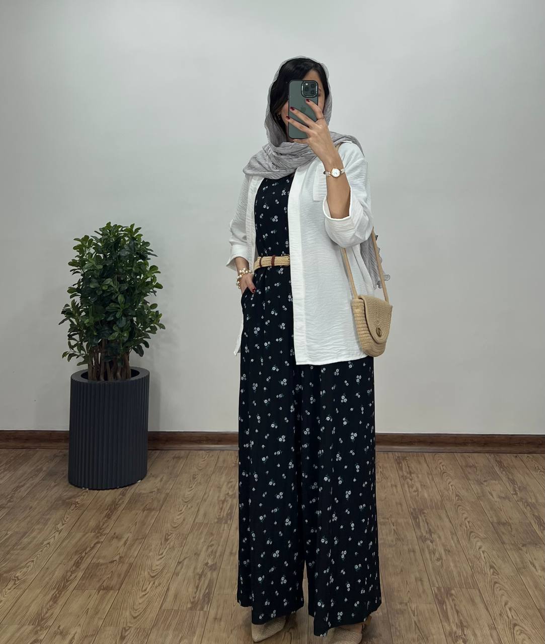 سرهمی شکوفه همراه با کمربند 6