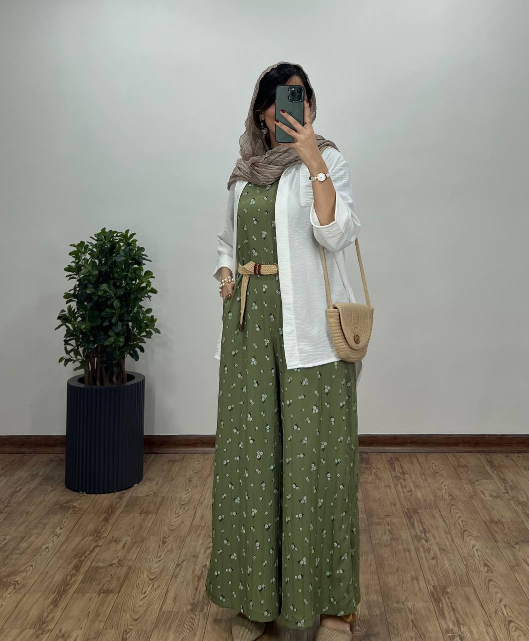 سرهمی شکوفه همراه با کمربند 6
