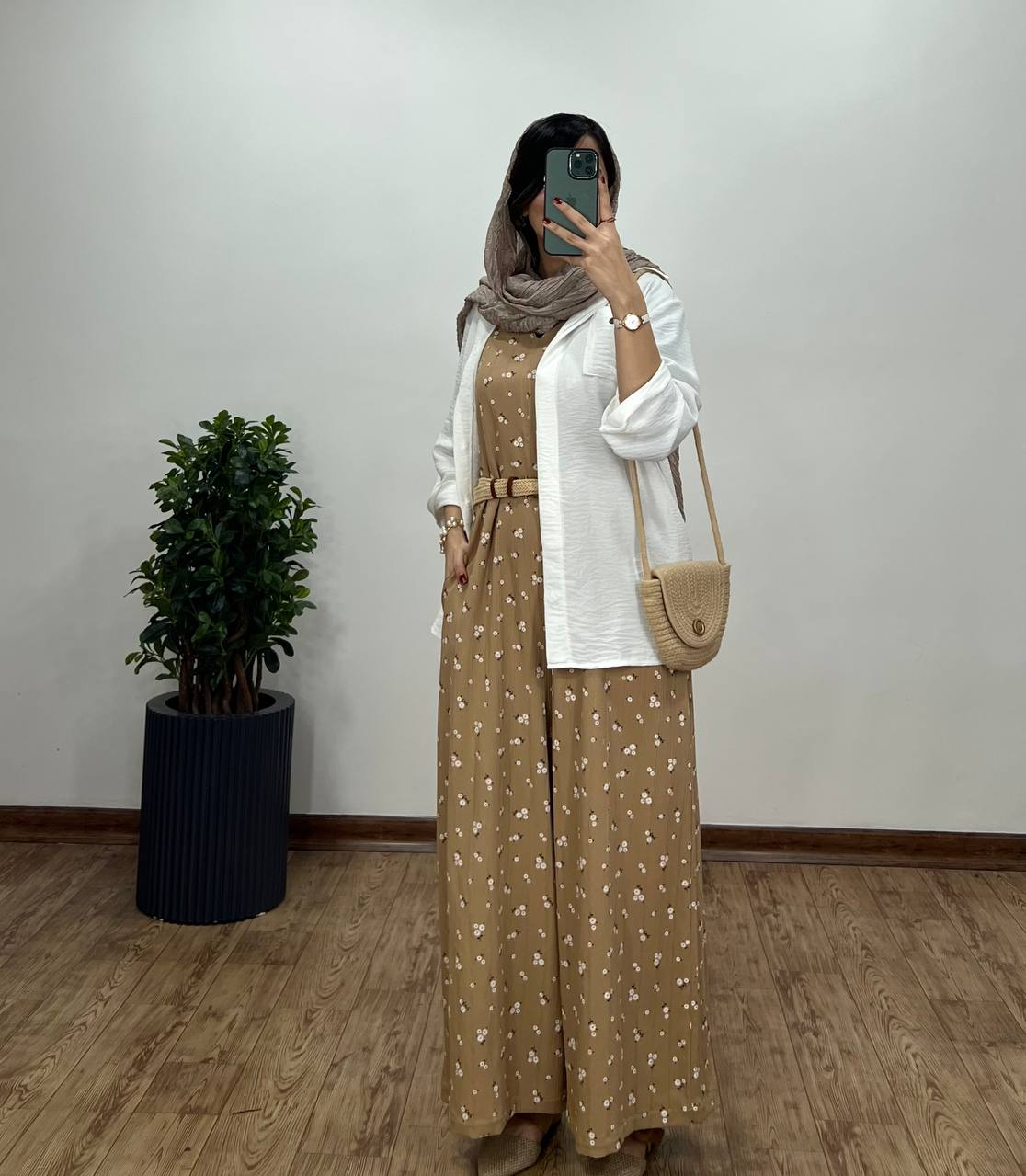 سرهمی شکوفه همراه با کمربند 6