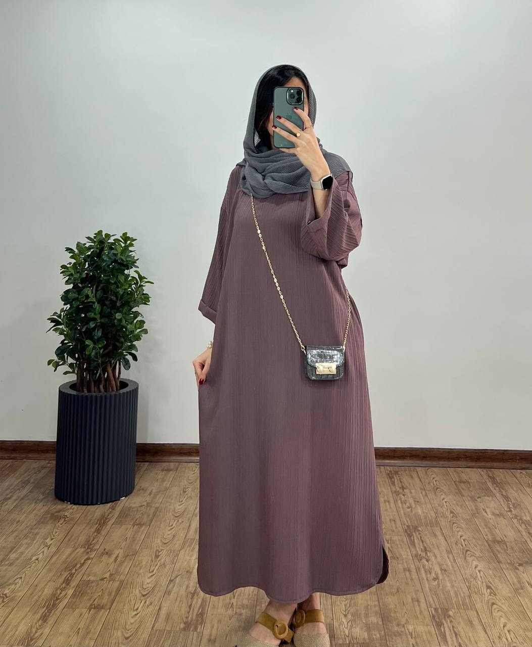 مانتو کفتان بلند تیلدا 1
