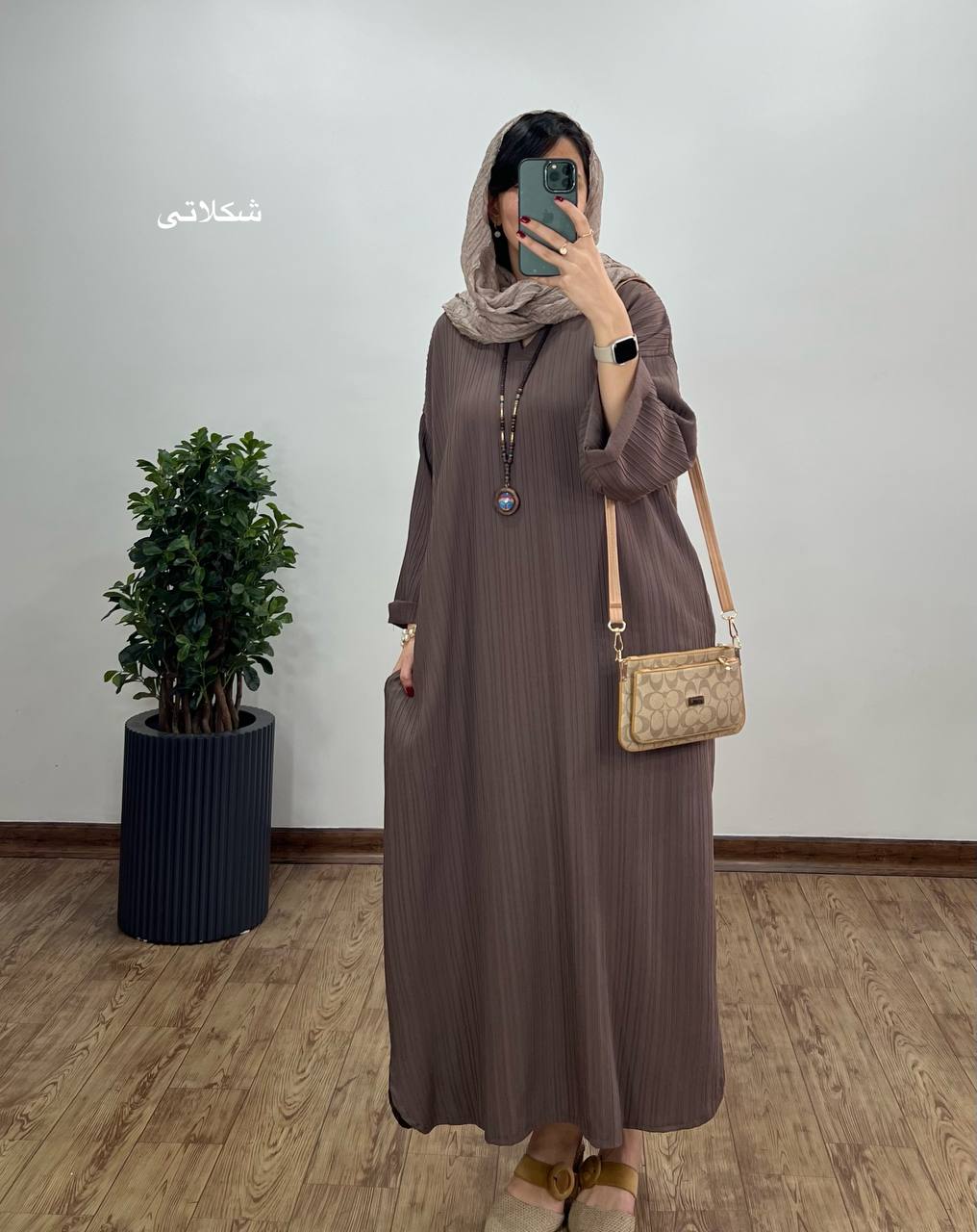 مانتو کفتان بلند تیلدا 1