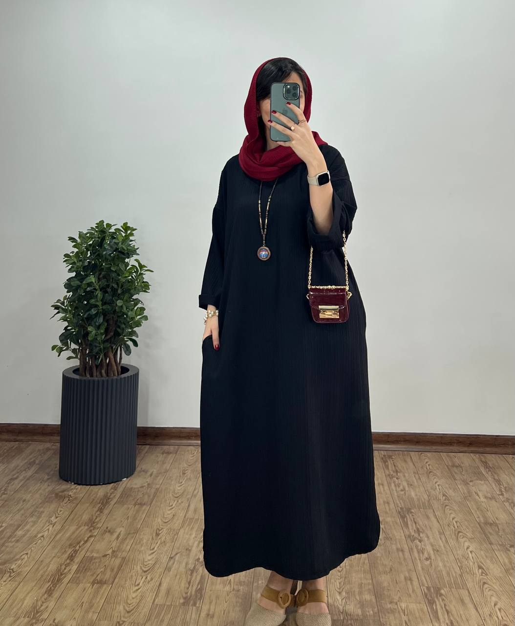 مانتو کفتان بلند تیلدا 1
