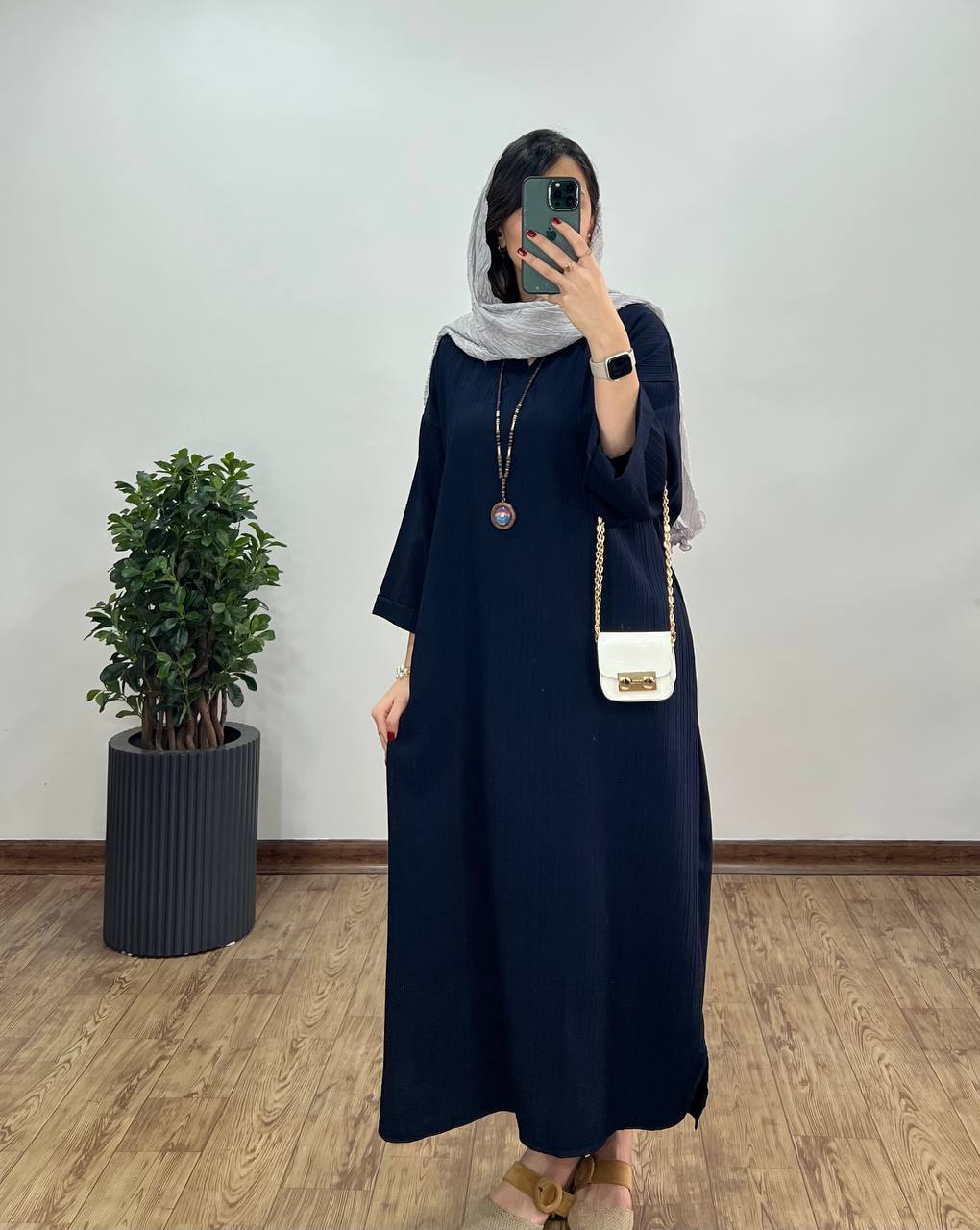مانتو کفتان بلند تیلدا 1