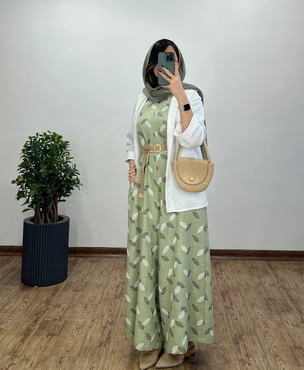 سرهمی شکوفه همراه با کمربند 7