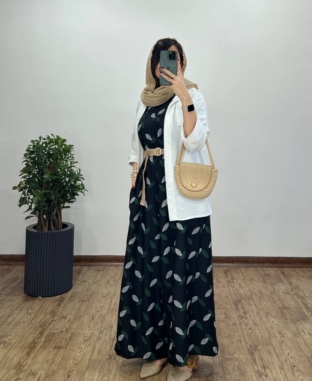 سرهمی شکوفه همراه با کمربند 7