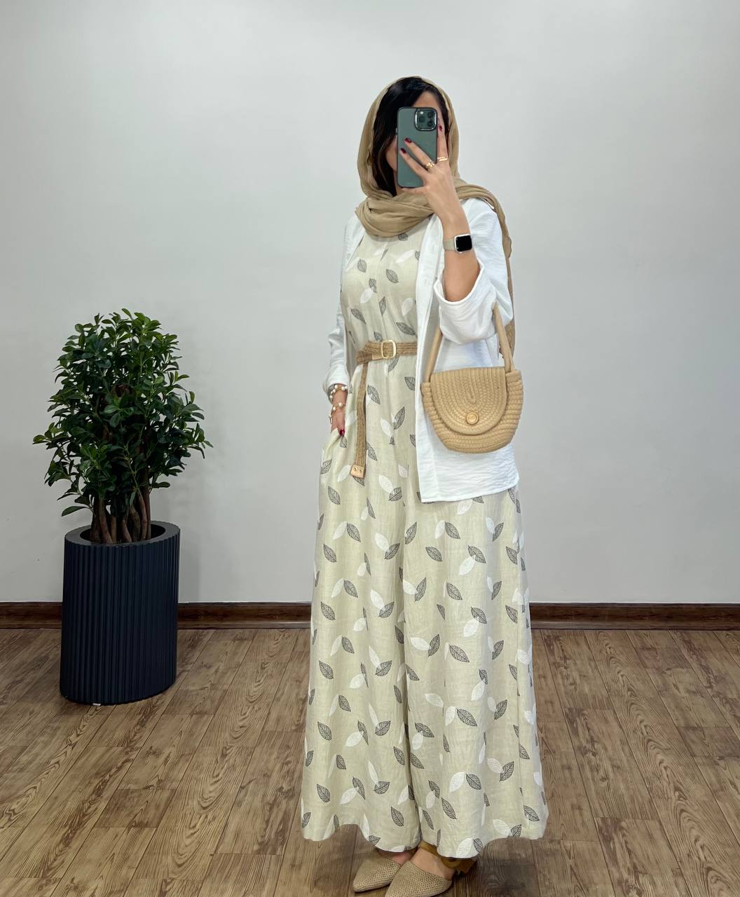 سرهمی شکوفه همراه با کمربند 7