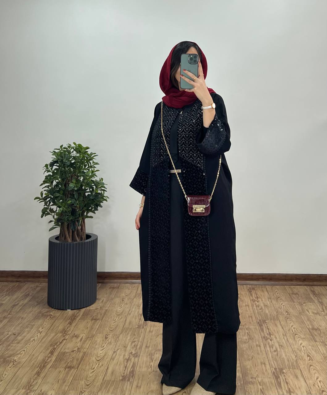 مانتو مجلسی سوزندوزی حیفا