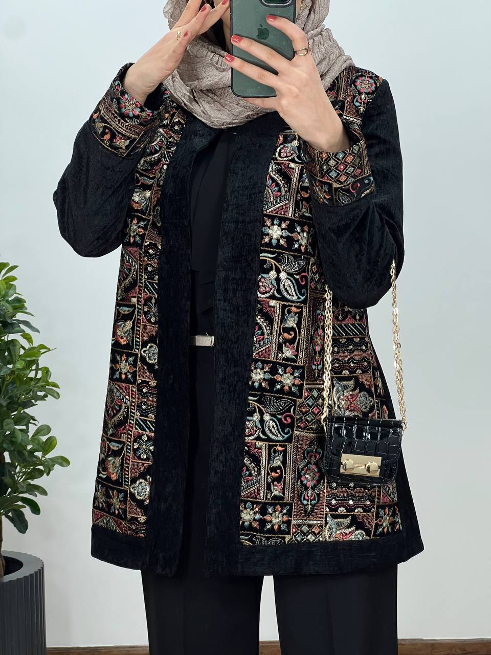 مانتو مجلسی سوزندوزی پگاه