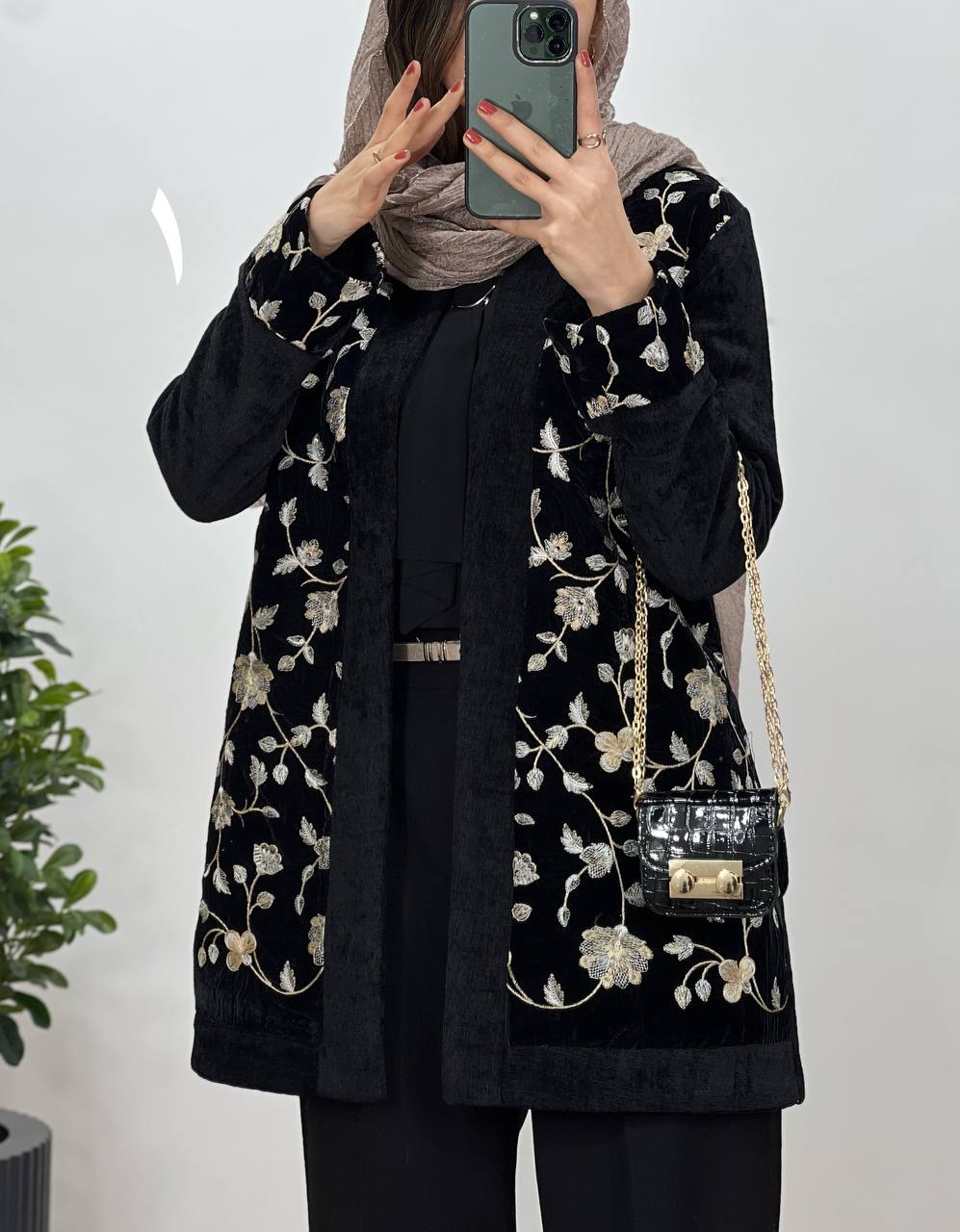 مانتو مجلسی سوزندوزی پگاه