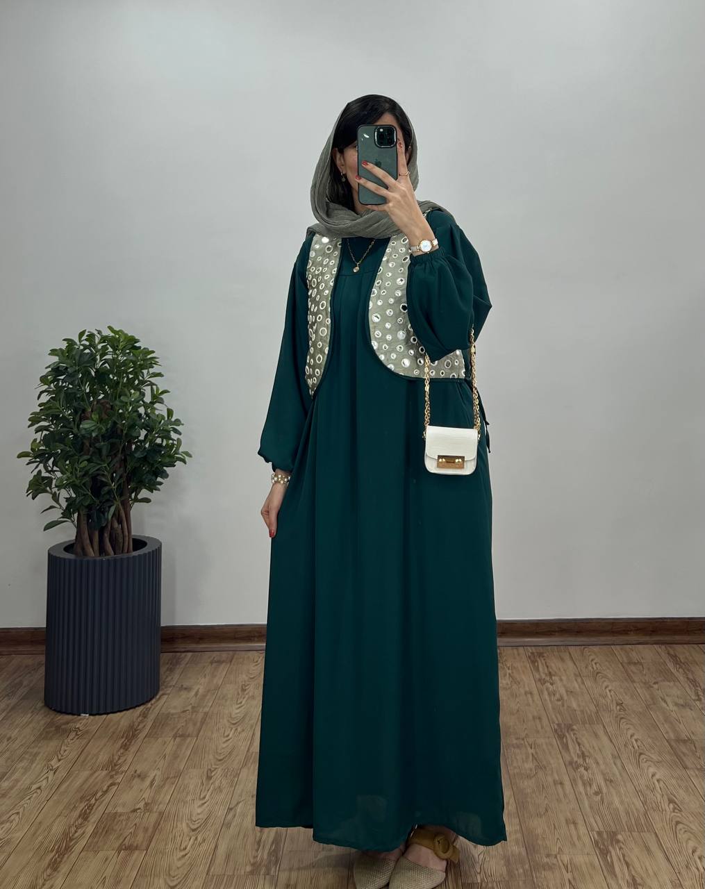 ست پیراهن و وست سوزان(ایراد دار)