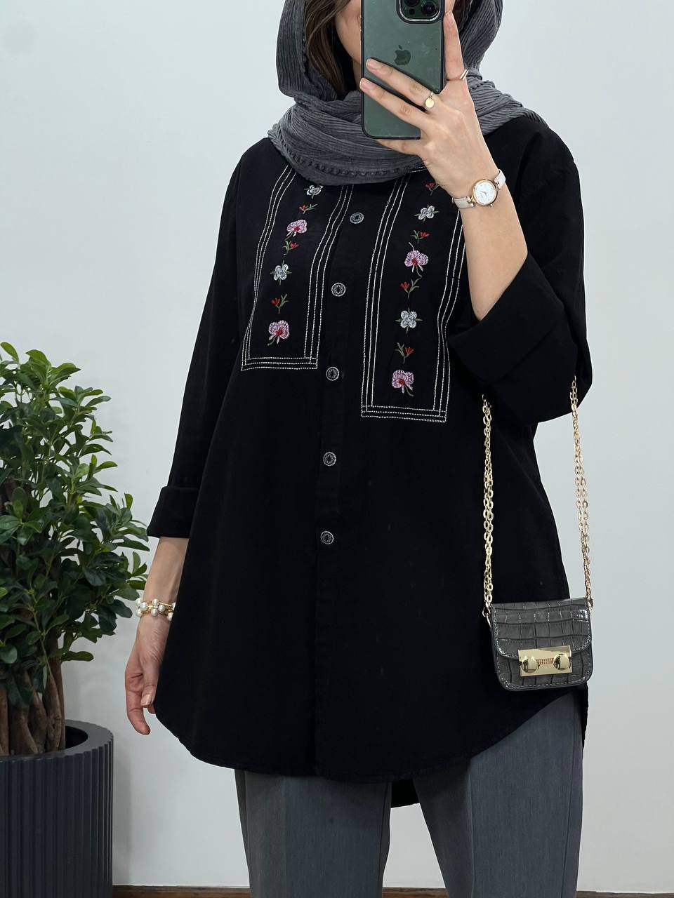 مانتو گلدوزی مارینا 1