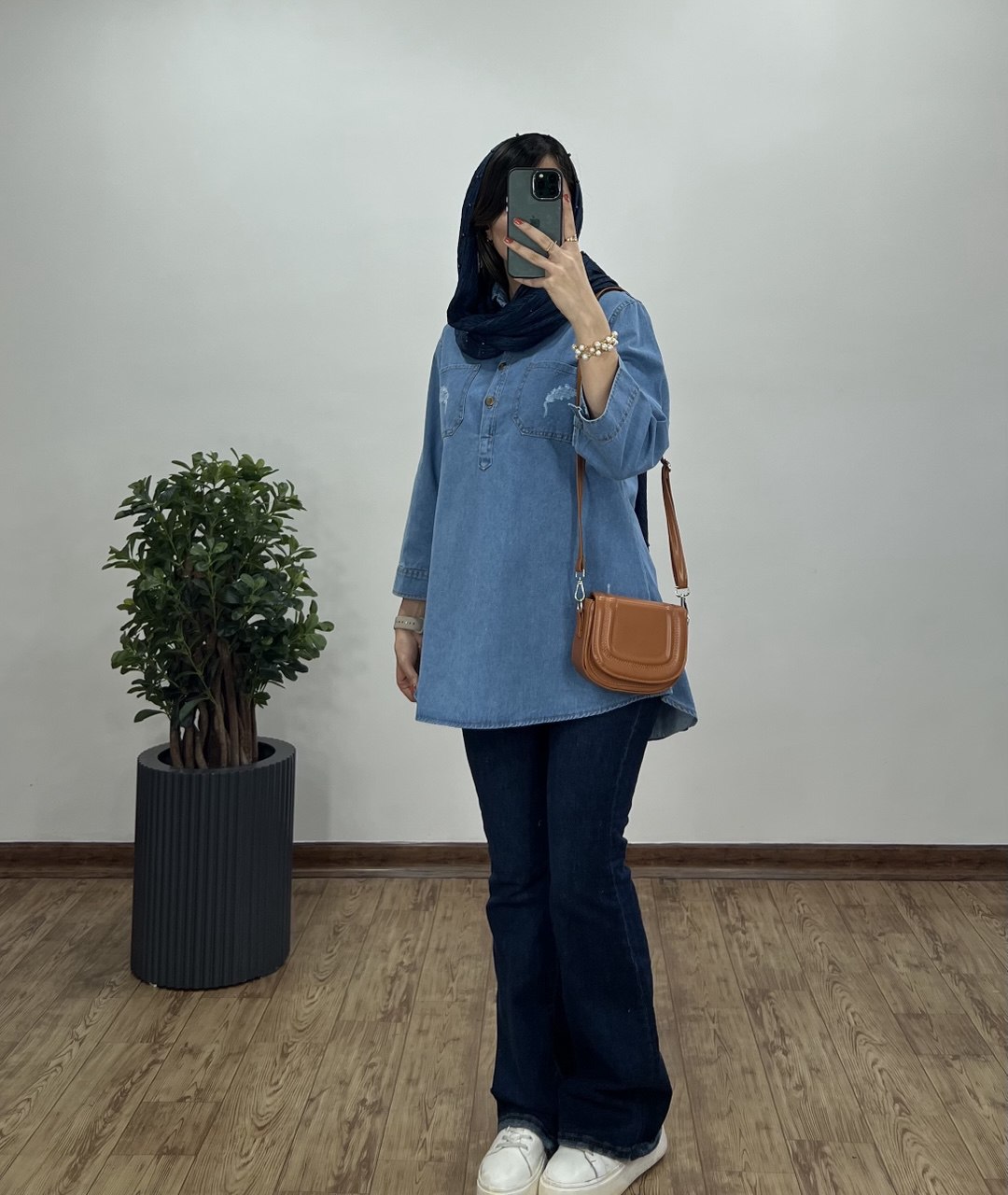 تونیک مانتویی جین مهسا 1(ایراد دار)