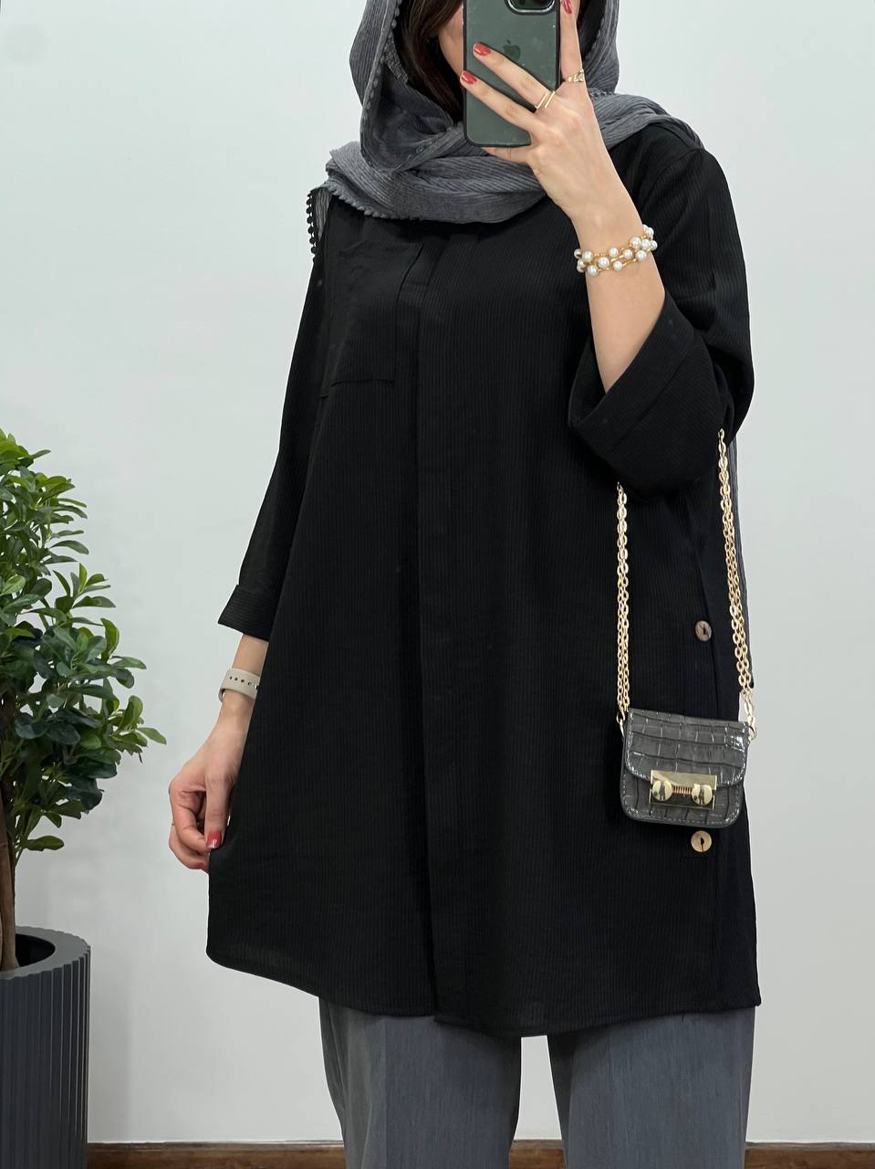 مانتو دکمه دار یکتا 10(ایراد دار)