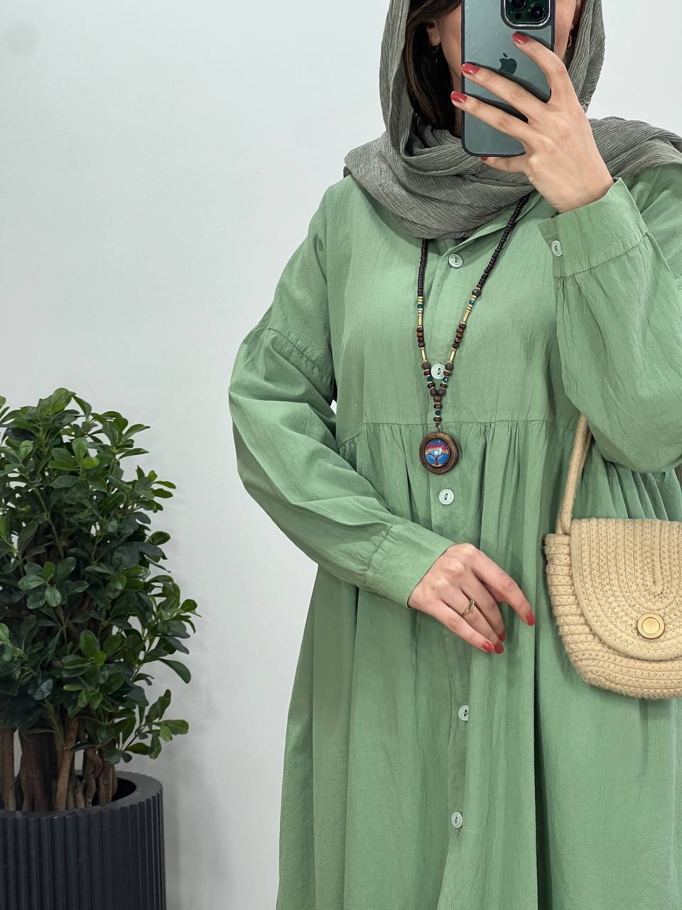 مانتو بلند یاس