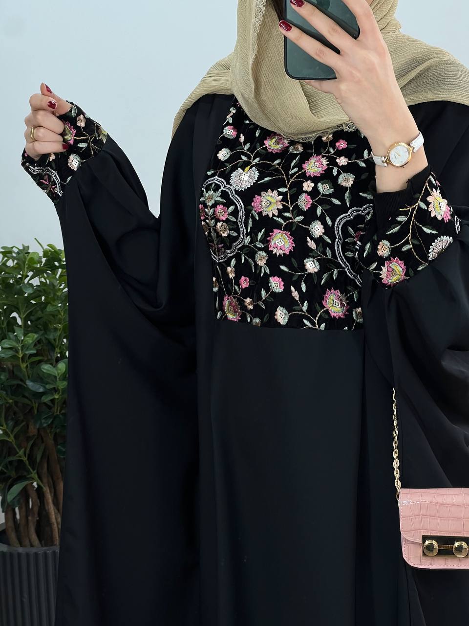 عبای بلند سوزندوزی حدیث 8 کد 2534