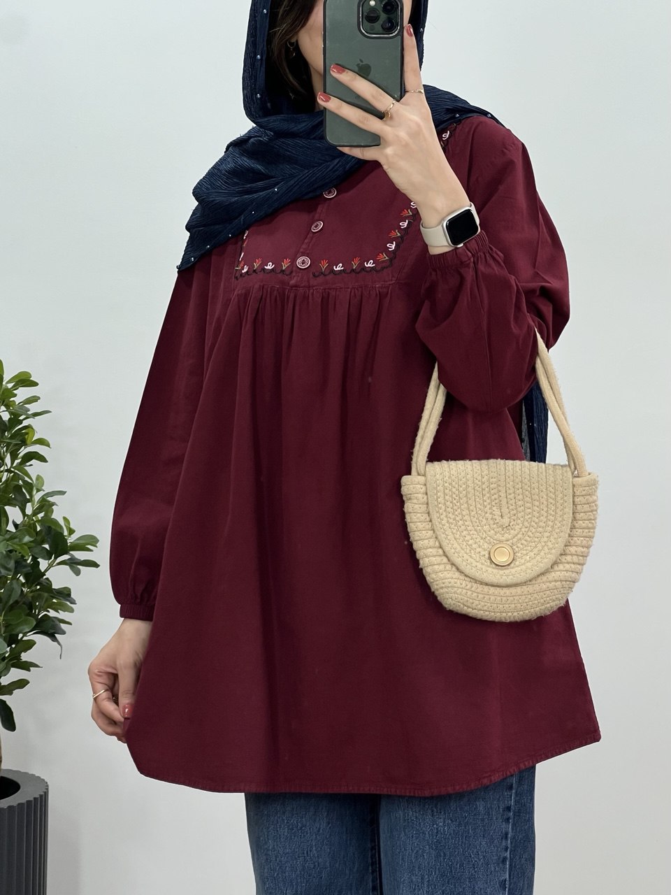 مانتو گلدوزی گیسو 5
