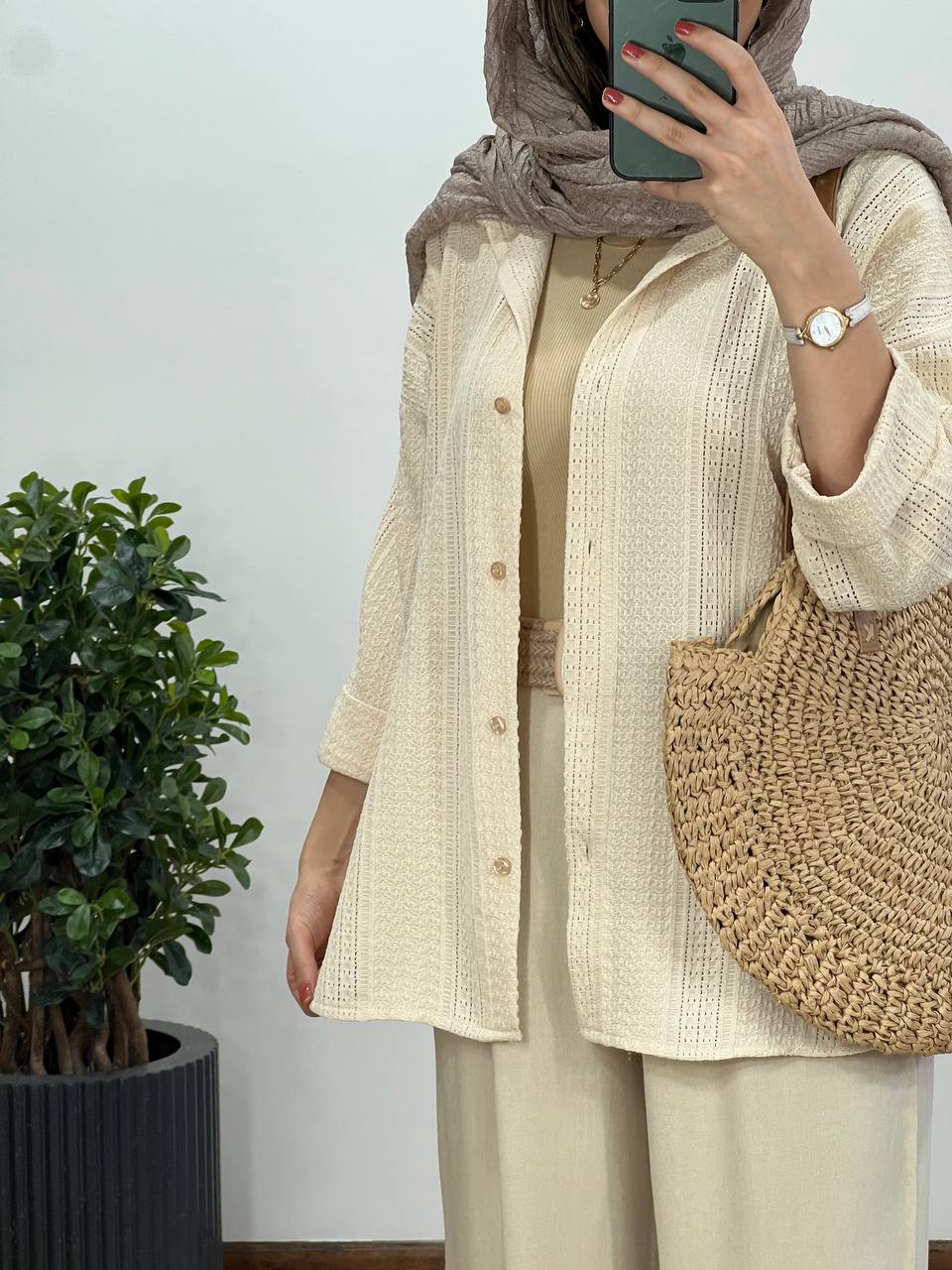 تونیک مانتویی سوزندوزی مراکشی 6 (ایراد دار)