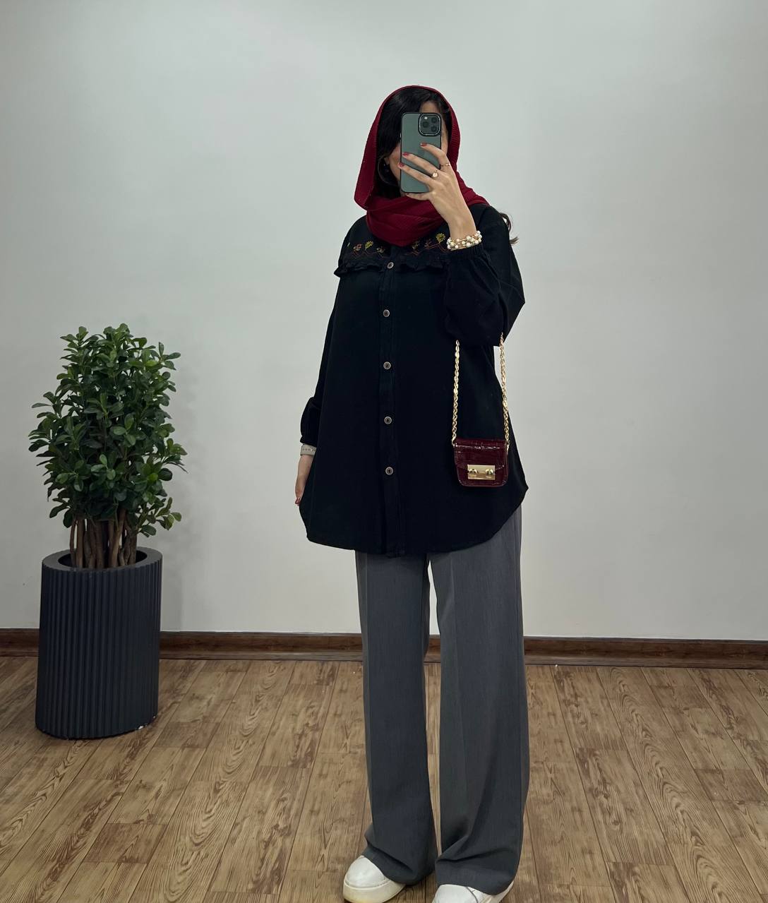 مانتو گلدوزی بهاره 5(ایراد دار)