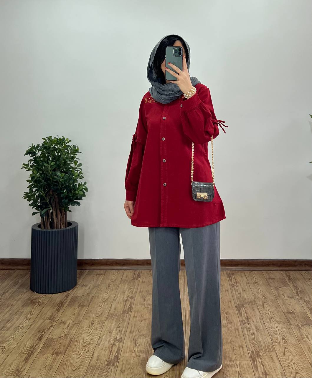 مانتو گلدوزی ارکیده 1