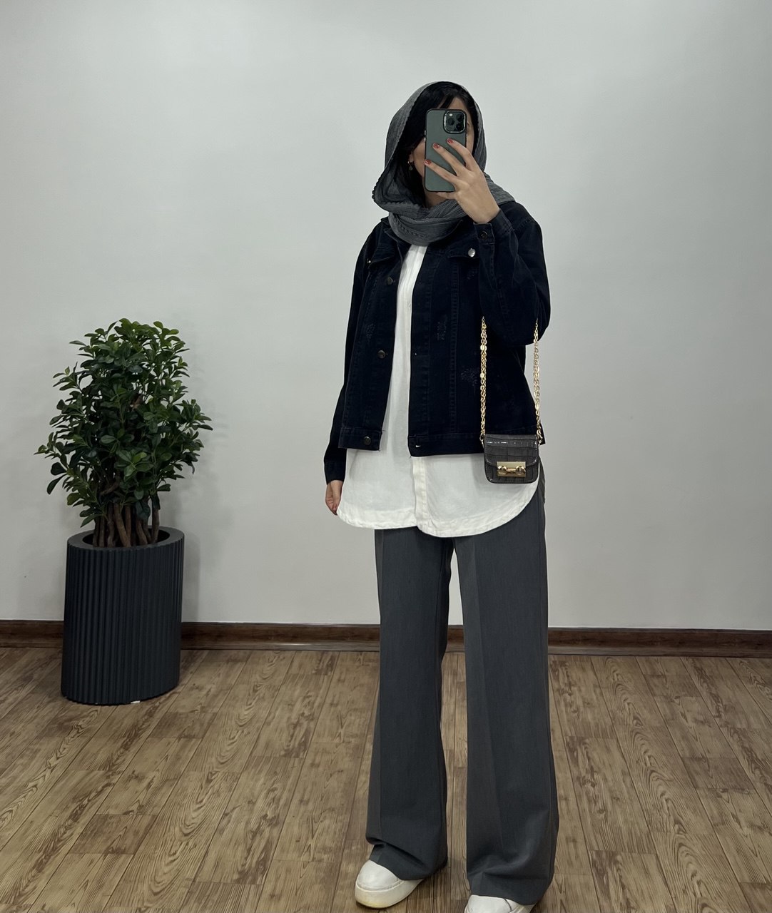 تونیک مانتویی لینن سفید 3
