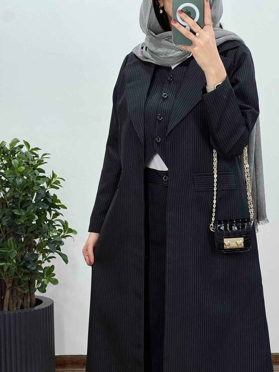 ست سه تیکه کت و شلوار و جلیقه دیپلمات رسین