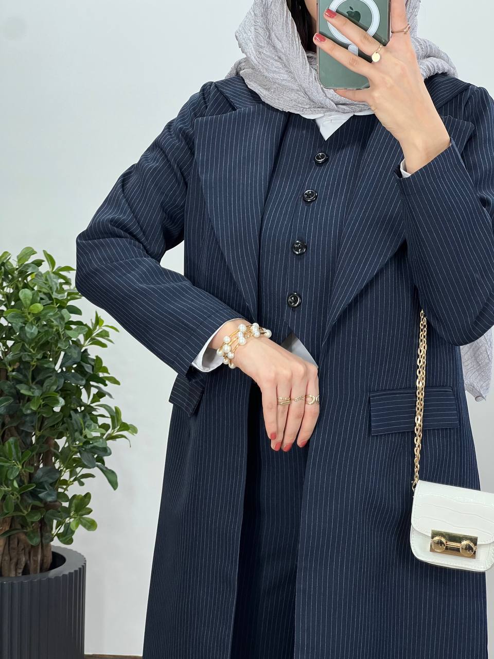 ست سه تیکه کت و شلوار و جلیقه دیپلمات رسین