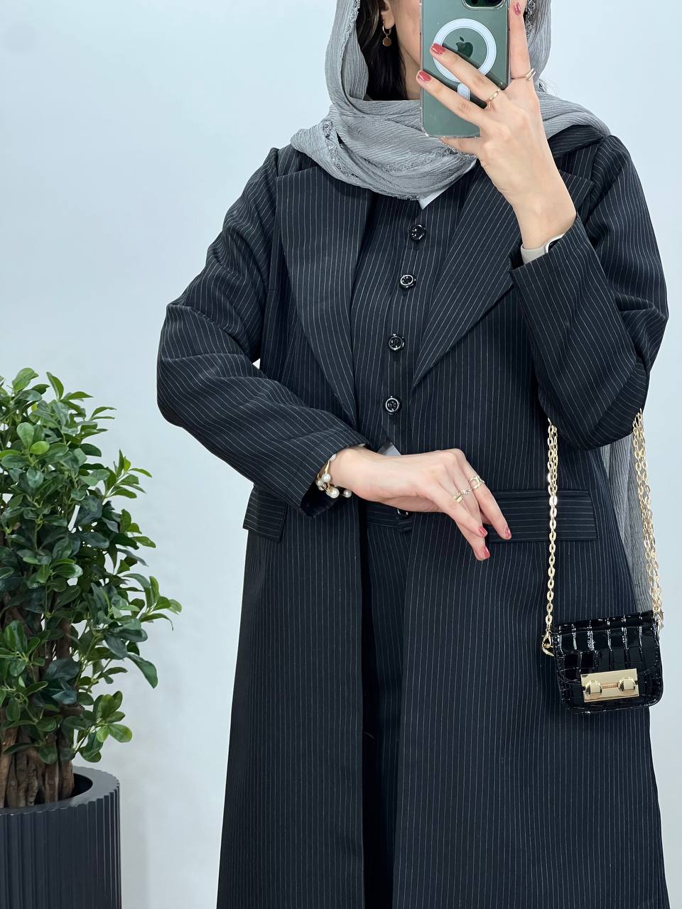 ست سه تیکه کت و شلوار و جلیقه دیپلمات رسین